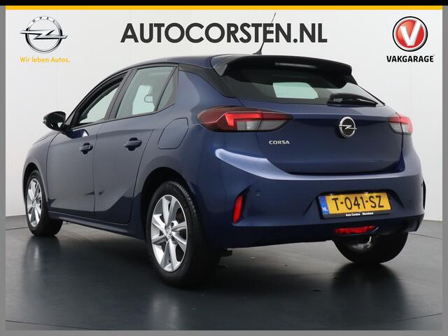Opel CORSA 1.2I Navi Apple Carplay Android Auto Connected Apps Airco Pdc Cruise Control Lmv 16" Edition+MultimediaPack Edition Plus pakket Regen-Lichtsensor Verkeersbord detectie Esp Bluetooth Usb Zeer complete Opel Corsa!