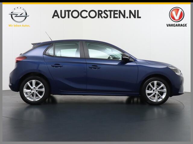 Opel CORSA 1.2I Navi Apple Carplay Android Auto Connected Apps Airco Pdc Cruise Control Lmv 16" Edition+MultimediaPack Edition Plus pakket Regen-Lichtsensor Verkeersbord detectie Esp Bluetooth Usb Zeer complete Opel Corsa!
