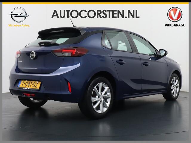 Opel CORSA 1.2I Navi Apple Carplay Android Auto Connected Apps Airco Pdc Cruise Control Lmv 16" Edition+MultimediaPack Edition Plus pakket Regen-Lichtsensor Verkeersbord detectie Esp Bluetooth Usb Zeer complete Opel Corsa!