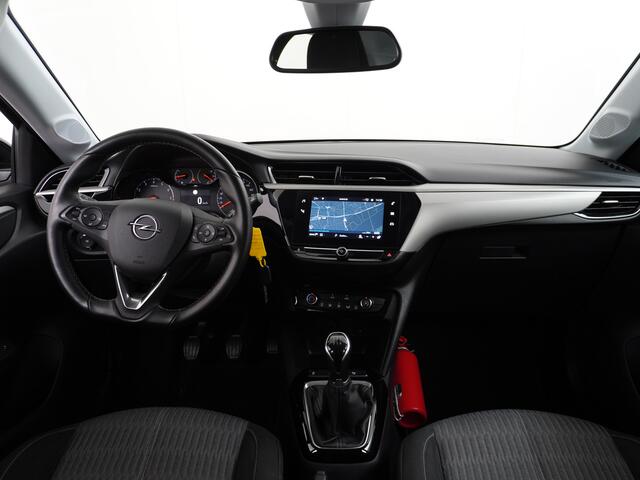 Opel CORSA 1.2I Navi Apple Carplay Android Auto Connected Apps Airco Pdc Cruise Control Lmv 16" Edition+MultimediaPack Edition Plus pakket Regen-Lichtsensor Verkeersbord detectie Esp Bluetooth Usb Zeer complete Opel Corsa!