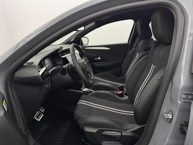 Opel CORSA 1.2 Turbo Hybrid GS 110 pk Half leder, Camera, Winterpakket, Rijstrook correctie, Cruise control, 2 jaar garantie
