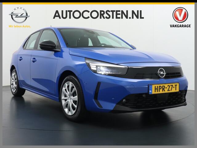 Opel CORSA 1.2I 5Drs Navi Apple Carplay Android Auto Airco Camera Stuur+Stoelverwarming Cruise Control Edition Pdc DAB Regen-Lichtsensor Isofix USB Bluetooth Facelift / Nieuw Model Zeer compleet! Bijna Nieuw!