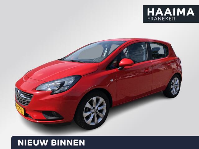 Opel CORSA 1.4 Favourite 90pk | Airco | Navigatie | 14.679 km! | Cruise Control | Lichtmetalen Velgen | Parkeerhulp Achter | Dealeronderhouden | Android Auto - Apple Carplay