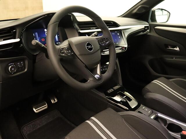 Opel CORSA 1.2 Turbo Hybrid GS - DIRECT UIT VOORRAAD LEVERBAAR! - PARKEERSENSOREN VOOR EN ACHTER - STOEL EN STUUR VERWARMING - DODEHOEK DETECTIE - CRUISE CONTROL - APPLE CARPLAY/ANDROID AUTO