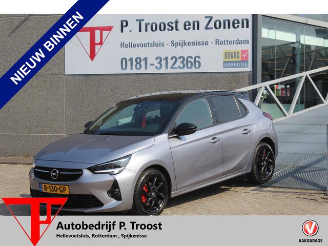 Opel CORSA 1.2 Ultimate 131pk! Automaat/Panoramadak/Navigatie/Virtual cockpit/Dodehoek detectie/Cruise control/Achteruitrijcamera/Apple carplay/Stoelverwarming/Parkeersensoren rondom/DAB/LED koplampen/16'' Lichtmetalen velgen.