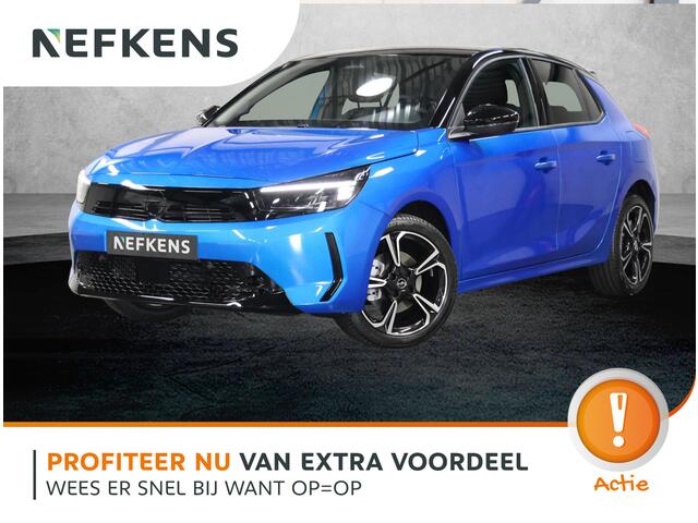 Opel CORSA 1.2 Turbo Hybrid Yes | AUTOMAAT | AppleCarplay/AndroidAuto | CruiseControl | Airco | Rondom Parkeersensoren | Stoel/Stuur Verwarmend |