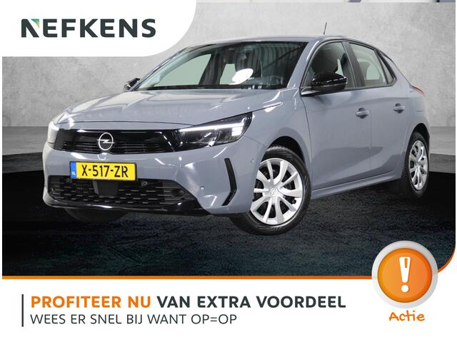 Opel CORSA 1.2 110PK Turbo | AppleCarPlay/AndroidAuto | Airco | Camera | Cruise Control | 10"scherm | LED | Virt.Cockpit | Parkeersensoren Rondom | Isofix |