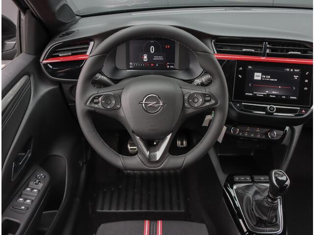 Opel CORSA 100pk Turbo GS Line | AppleCarPlay/AndroidAuto | Airco | Navigatie | 16"LMV | LED | Virt.Cockpit | Parkeersensoren | Isofix |