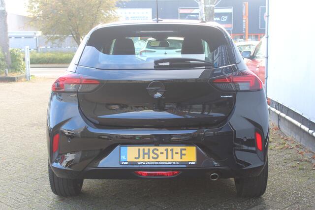 Opel CORSA 1.2 Turbo Hybrid GS Dodehoek detectie l Apple carplay / Android auto l Parkeercamera achter l Parkeersensoren voor en achter l Lane assist l VDL auto