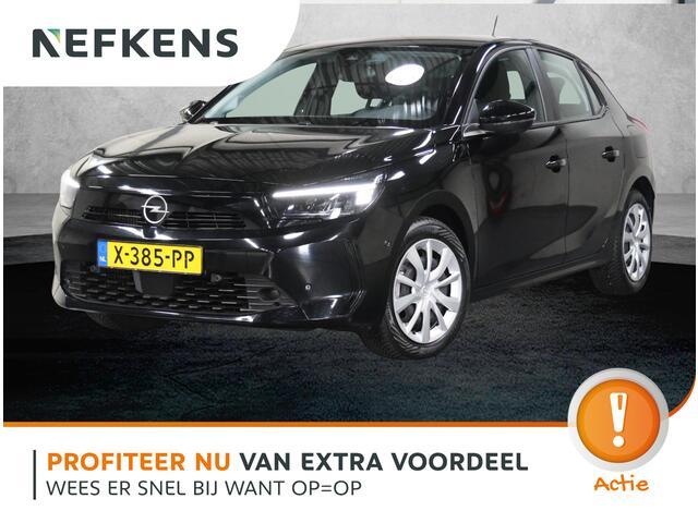 Opel CORSA 1.2 100PK Turbo | AppleCarplay/AndroidAuto | Airco | Cruise Control | 10"scherm | Camera | LED | Parkeersensoren | Isofix | All Season Banden |