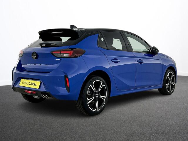 Opel CORSA 1.2 Turbo 136pk Hybrid GS Automaat | Navigatie | Apple Carplay/ Android Auto | Camera | Parkeersensoren | Cruise Control | Stoel- en stuurverwarming | Climate Control | Lichtmetalen velgen | Getinte ramen
