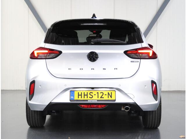 Opel CORSA 1.2 110PK Turbo Hybrid GS | 1ste eigenaar | AppleCarplay/AndroidAuto | stoel & stuur verwarming | Climate Control | Cruise Control | 10"scherm | Camera | Navigatie | LM velgen | Keyless | Two-Tone | LED | Parkeersensoren |
