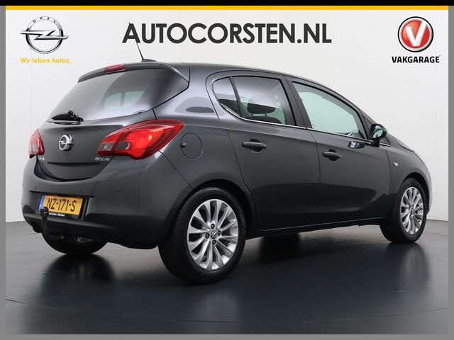 Opel CORSA Turbo 90pk 5d Innovation Bi-Xenon Camera PDC Trekhaak ECC 1/2 Leer Volledig Dealer onderhouden! laatste beurt bij 111.000km Priv.Glass