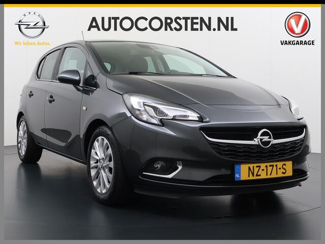 Opel CORSA Turbo 90pk 5d Innovation Bi-Xenon Camera PDC Trekhaak ECC 1/2 Leer Volledig Dealer onderhouden! laatste beurt bij 111.000km Priv.Glass