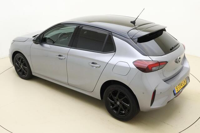 Opel CORSA 1.2 Level 4 GS 100 PK | Camera | Parkeersensoren voor en achter | Navigatie via Carplay | Lichtmetalen velgen black | Cruise control | Zwart dak