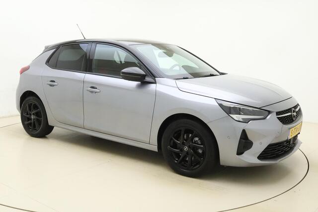 Opel CORSA 1.2 Level 4 GS 100 PK | Camera | Parkeersensoren voor en achter | Navigatie via Carplay | Lichtmetalen velgen black | Cruise control | Zwart dak