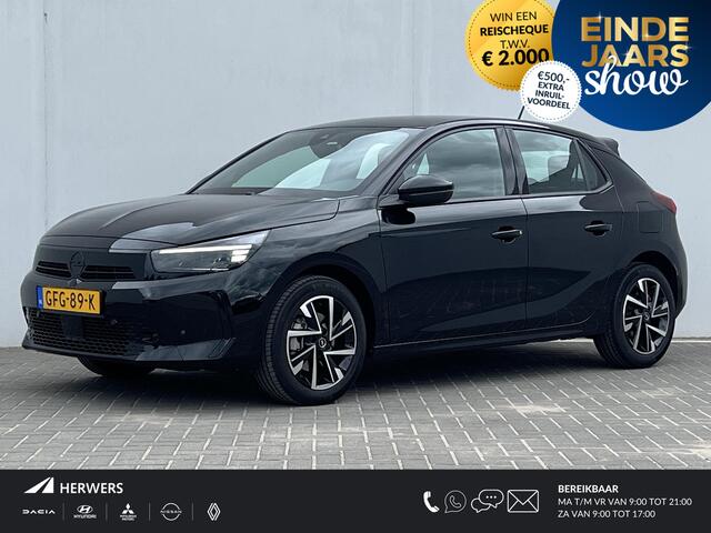 Opel CORSA 1.2 Turbo Hybrid GS 136PK Automaat / 100% Dealeronderhouden / Trekhaak (Trekgewicht 1.200kg) / Achteruitrijcamera / Navigatie via Apple Carplay & Android Auto / Cruise Control / Dodehoek Detectie / Parkeersensoren voor en achter / Radio / Airco