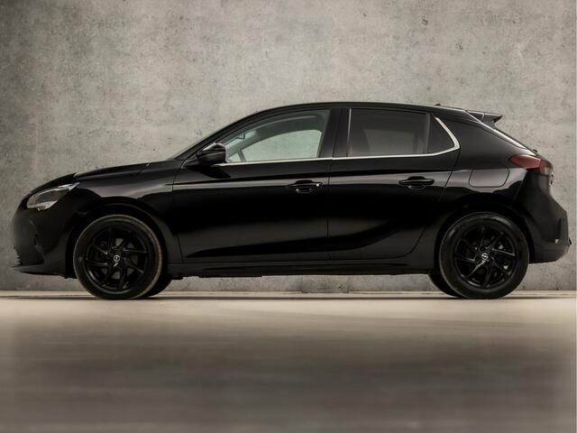 Opel CORSA 1.2 Elegance Black Edition (APPLE CARPLAY, STUUR/STOEL VERWARMING, GROOT NAVI, CAMERA, LEDER, ELEKTRISCHE STOELEN, MASSAGE STOELEN, LED KOPLAMPEN, GETINT GLAS, NIEUWSTAAT)