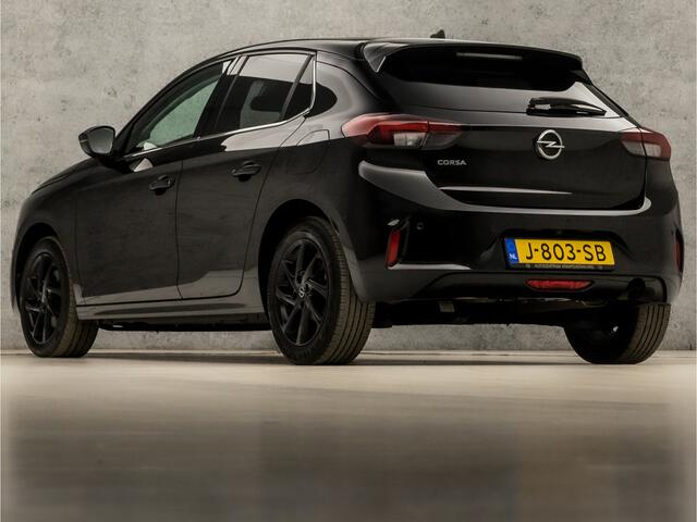 Opel CORSA 1.2 Elegance Black Edition (APPLE CARPLAY, STUUR/STOEL VERWARMING, GROOT NAVI, CAMERA, LEDER, ELEKTRISCHE STOELEN, MASSAGE STOELEN, LED KOPLAMPEN, GETINT GLAS, NIEUWSTAAT)