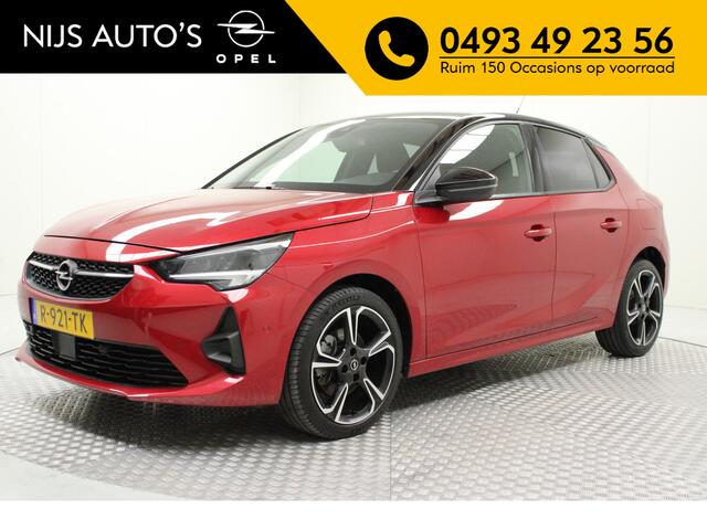 Opel CORSA 1.2 GS Line | 1ste eigenaar | airco | trekhaak (afn) | pdc v/a + camera | navi fullmap | carplay | dodehoek | bluetooth | cruise