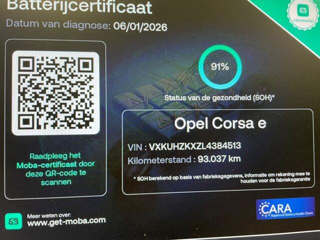 Opel CORSA GS Line 50 kWh - Carplay, Navi, Clima, Cruise, PDC, SOH 91%