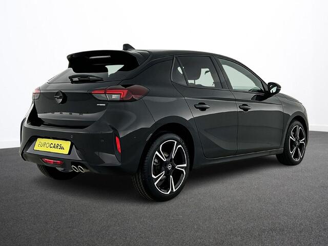 Opel CORSA 1.2 Turbo 136pk Automaat Hybrid GS | DEMO ! | Navigatie | Apple Carplay/ Android Auto | Camera | Parkeersensoren | Cruise Control | Stoel- en stuurverwarming | Airco | Lichtmetalen velgen | Getinte ramen