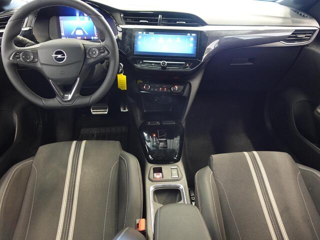 Opel CORSA 1.2 Turbo 100pk Hybrid GS Automaat Navigatie Apple Carplay/Android Auto Camera Parkeersensoren Cruise Control Dodehoek assistent Airco Lichtmetalen velgen Virtual Cockpit Getinte ramen