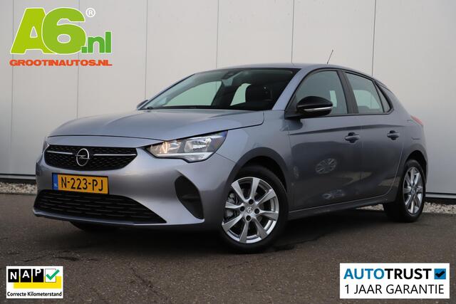 Opel CORSA 1.2 Edition 102PK Nieuwe DB Riem Navigatie Airco Cruise Carplay Android 16 inch LMV Parkeersensor Rijstrooksensor