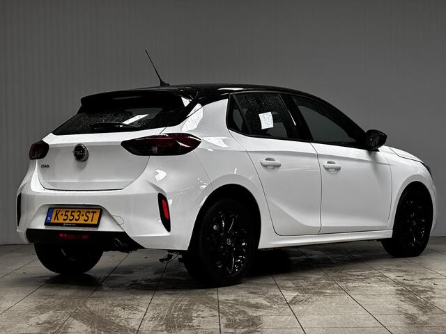 Opel CORSA 1.2 GS Line /D-Riem Verv 110.000KM! /Two Tone /LED Koplampen /Apple + Android /DAB+! /Half-Leder /Airco /Cruise /Elek. pakket /Bluetooth /Regensensor /Isofix /LED Mistlampen /16"LMV.