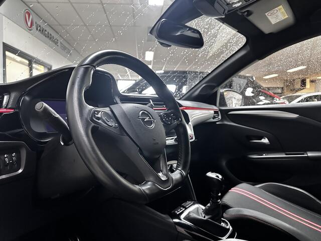 Opel CORSA 1.2 GS Line /D-Riem Verv 110.000KM! /Two Tone /LED Koplampen /Apple + Android /DAB+! /Half-Leder /Airco /Cruise /Elek. pakket /Bluetooth /Regensensor /Isofix /LED Mistlampen /16"LMV.