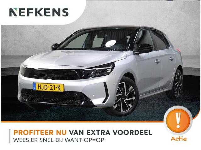 Opel CORSA 1.2 145PK Turbo Hybrid GS | 1ste eigenaar | AppleCarPlay/AndroidAuto | Climate Control | Cruise Control | Parkeersensoren | Navigatie | AUTOMAAT | LM velgen | Keyless | Two-Tone | LED | Parkeersensoren | Privacy Glass | Isofix |