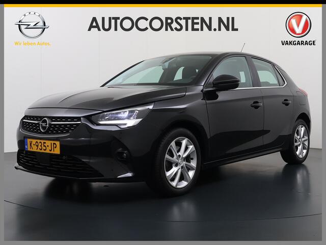 Opel CORSA 1.2T 101PK Navi PDC-a+v 360°Camera Airco Apple Carplay Android 1/2 LeerCruise Control Pdc Elegance Distributie bij 91.000km vervangen! Lane Assist Isofix Led Regen-Lichtsensor Lmv Chroompakket 1e Eigenaar Origineel Nederlandse Auto Incl. volledige onderho