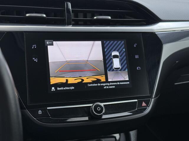 Opel CORSA 1.2T 101PK Navi PDC-a+v 360°Camera Airco Apple Carplay Android 1/2 LeerCruise Control Pdc Elegance Distributie bij 91.000km vervangen! Lane Assist Isofix Led Regen-Lichtsensor Lmv Chroompakket 1e Eigenaar Origineel Nederlandse Auto Incl. volledige onderho