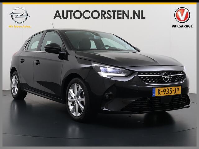 Opel CORSA 1.2T 101PK Navi PDC-a+v 360°Camera Airco Apple Carplay Android 1/2 LeerCruise Control Pdc Elegance Distributie bij 91.000km vervangen! Lane Assist Isofix Led Regen-Lichtsensor Lmv Chroompakket 1e Eigenaar Origineel Nederlandse Auto Incl. volledige onderho
