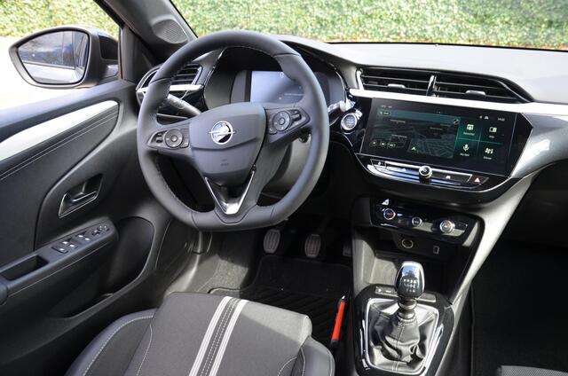 Opel CORSA 1.2 Turbo GS Navigatiesysteem full map/Pdc/Ecc/Stoel & stuurverwarming/Extra getint glas/Sfeerverlichting/Volledig digitaal instrumentenpaneel