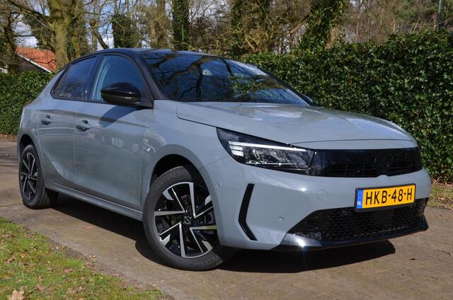 Opel CORSA 1.2 Turbo GS Navigatiesysteem full map/Pdc/Ecc/Stoel & stuurverwarming/Extra getint glas/Sfeerverlichting/Volledig digitaal instrumentenpaneel