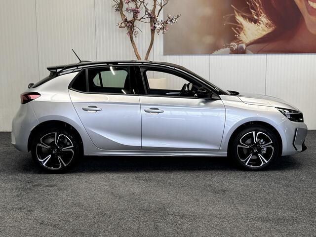 Opel CORSA 1.2 TURBO GS NAVIGATIE VIA APPLE CARPLAY/ANDROID CRUISE CONTROL RIJSTROOKSENSOREN DODEHOEKSENSOREN ACHTERUITRIJCAMERA 17" LICHTMETALEN VELGEN ZEER MOOI !! 3010