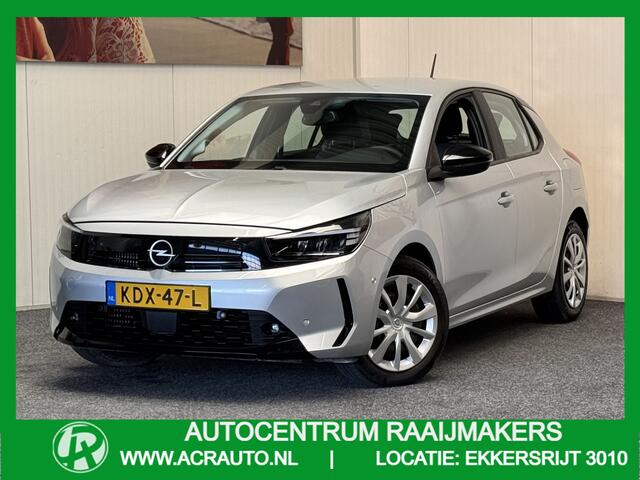Opel CORSA 1.2 TURBO EDITION 15 STUKS OP VOORRAAD !! NAVIGATIE VIA APPLE CARPLAY/ANDROID STUUR/STOELVERWARMING CRUISE CONTROL RIJSTROOKSENSOREN DODEHOEKSENSOREN ACHTERUITRIJCAMERA ZEER MOOI !!