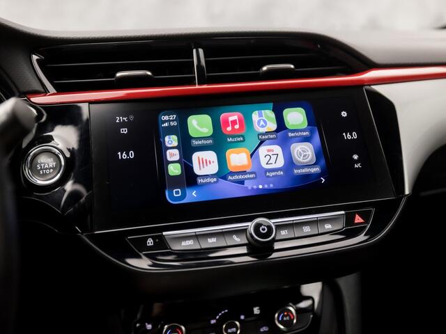 Opel CORSA 1.2 GS Line Automaat (APPLE CARPLAY, 1e EIGENAAR, GROOT NAVI, STOELVERWARMING, 360 CAMERA, SPORTSTOELEN, GETINT GLAS, LED KOPKAMPEN, NIEUWSTAAT)