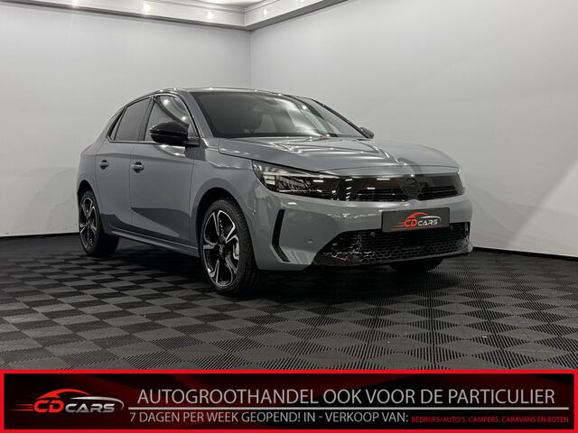 Opel CORSA 1.2 Turbo Hybrid GS 110 pk Half leder, Camera, Winterpakket, Rijstrook correctie, Cruise control, 2 jaar garantie