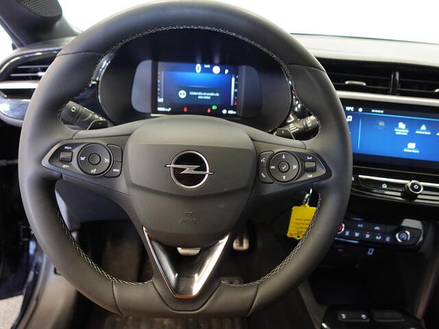 Opel CORSA 1.2 Turbo 100pk Hybrid GS Navigatie Apple Carplay/Android Auto Camera Parkeersensoren Cruise Control Dodehoek assistent Airco Lichtmetalen velgen Virtual Cockpit Getinte ramen
