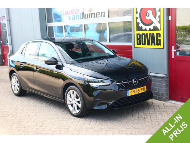 Opel CORSA 1.2 Elegance 101Pk O.a: PDC,Carplay, Cruise, Airco, Navi, 16 Inch L.m., Lane assist, Etc.. Rijklaar! All-in prijs!