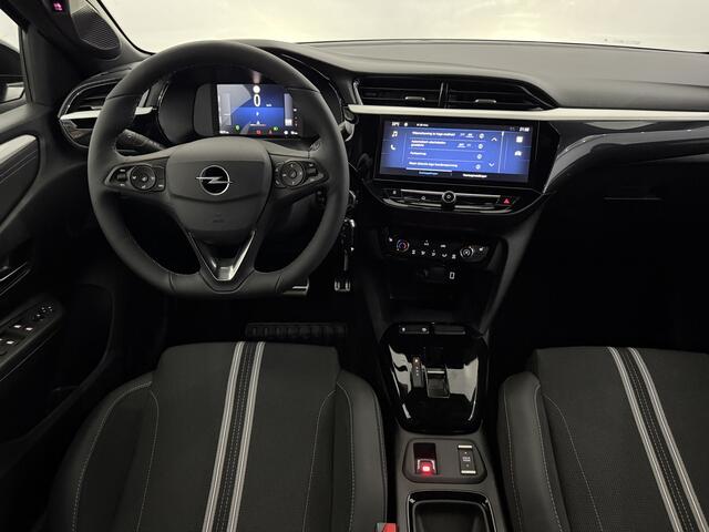 Opel CORSA 1.2 Turbo Hybrid GS Camera, Half leder, Apple carplay, Stoel/stuurverwarming, Cruise control adaptief,