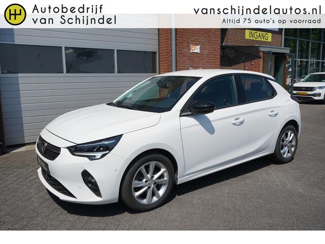 Opel CORSA 1.2 101PK ELEGANCE LUXE 5 DEURS CAMERA NAVIGATIE ANDROID/APPLECARPLAY PARKEERSENSOREN V+A AIRCO CRUISECONTROL BLUETOOTH 16INCH 4X ELECTR.RAMEN/SPIEGELS