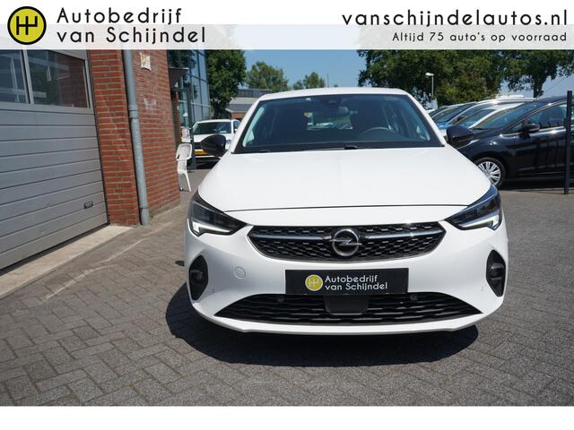 Opel CORSA 1.2 101PK ELEGANCE LUXE 5 DEURS CAMERA NAVIGATIE ANDROID/APPLECARPLAY PARKEERSENSOREN V+A AIRCO CRUISECONTROL BLUETOOTH 16INCH 4X ELECTR.RAMEN/SPIEGELS