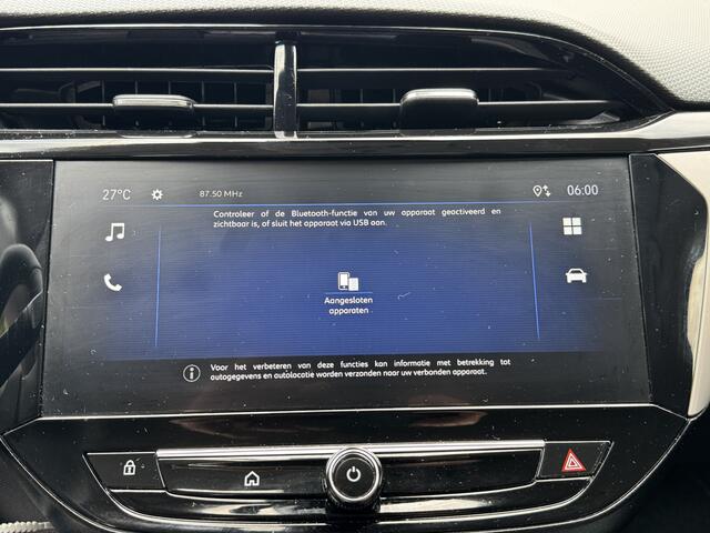 Opel CORSA 1.2 Turbo 100PK Led Airco StoelStuurverwarming Camera Carplay