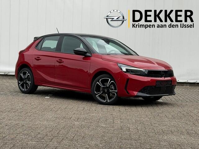 Opel CORSA 1.2 Turbo Hybrid GS met CarPlay, Camera, 17inch Velgen, LED, Dodehoek
