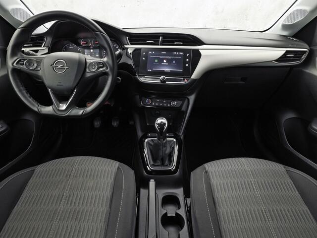 Opel CORSA 1.2 Sport (APPLE CARPLAY, GROOT NAVI, CRUISE, PARKEERSENSOREN, LEDER STUURWIEL, SPORTSTOELEN, LM VELGEN, NIEUWSTAAT)