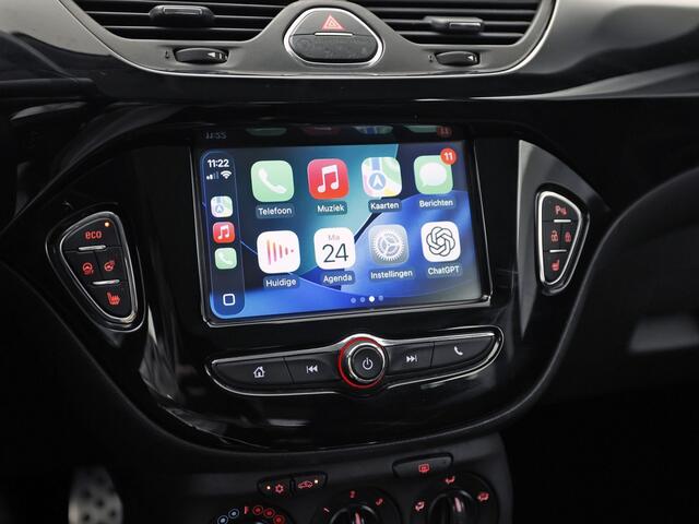 Opel CORSA 1.4 Sport (APPLE CARPLAY, STUUR/STOELVERWARMING, PARKEERSENSOREN, SPORTSTOELEN, LM VELGEN, GETINT GLAS, CRUISE, NIEUWSTAAT)