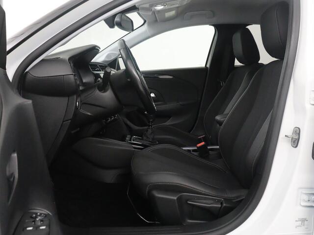 Opel CORSA 1.2 Elegance | Half leder | Cruise control | Dodehoek detectie | Stuur/stoel verwarming | Climate control | Navigatie | CarPlay | Camera | Park assist | Trekhaak